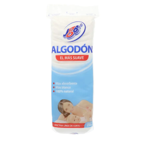 ALGODON ZIG ZAG - Mas suave - x 250g - JGB