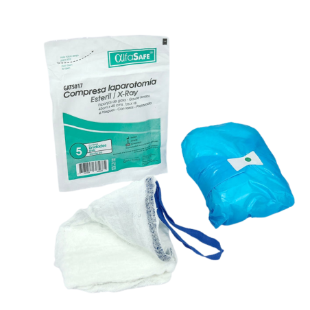 COMPRESA LAPARATOMÍA ESTÉRIL ALFASAFE