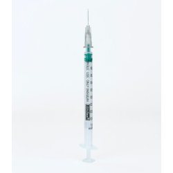 JERINGA DE INSULINA DESECHABLE 1 ML x 27G x 1/2 "   UND - ALFA SAFE