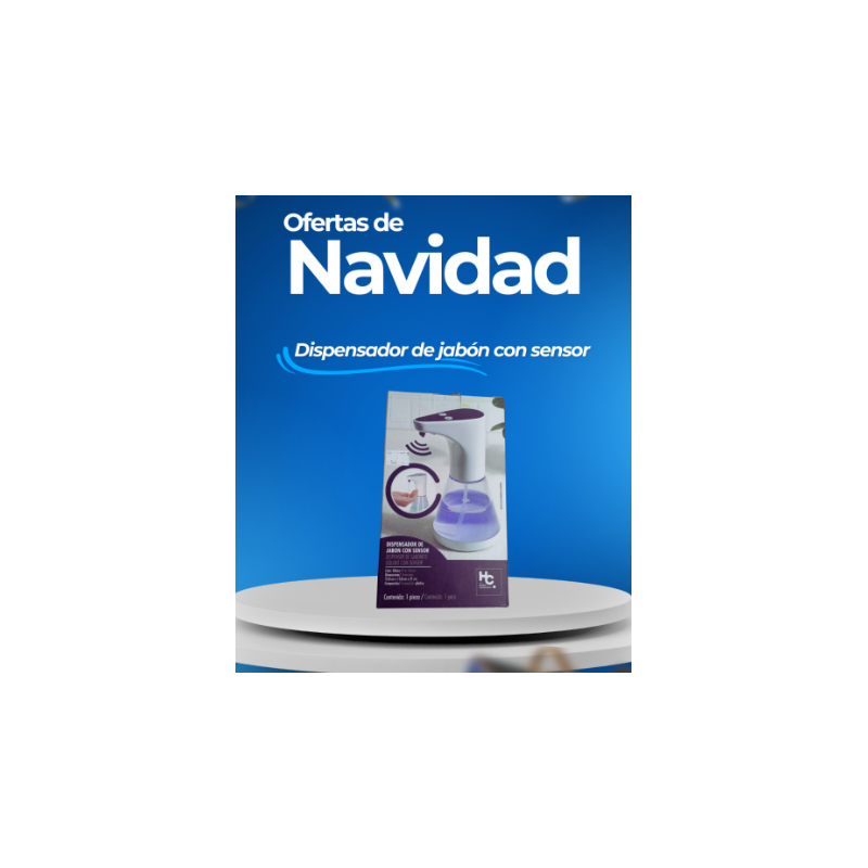 DISPENSADOR DE JABÓN SENSOR